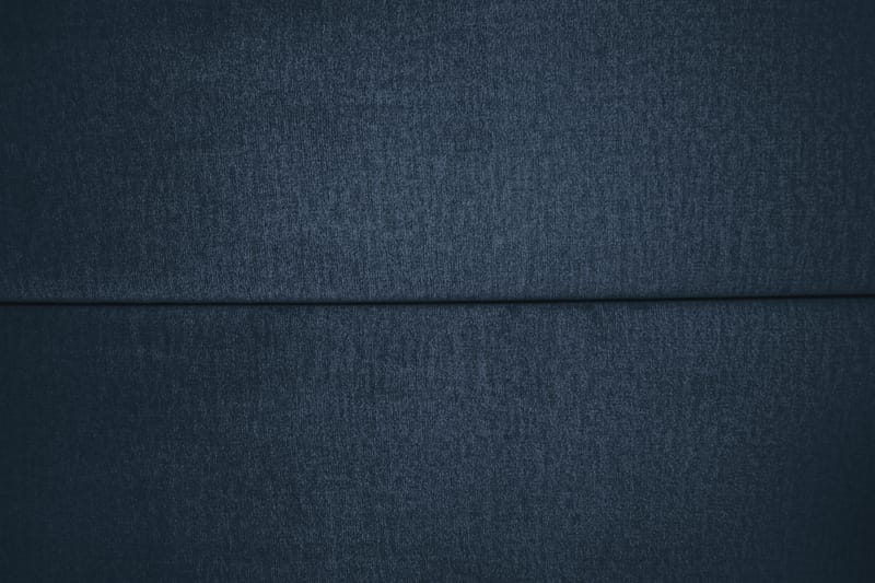 Royal Velvet Komplett Sängpaket 160x200 - Mörkblå med Svarvade Ben - Kontinentalsäng - Dubbelsäng