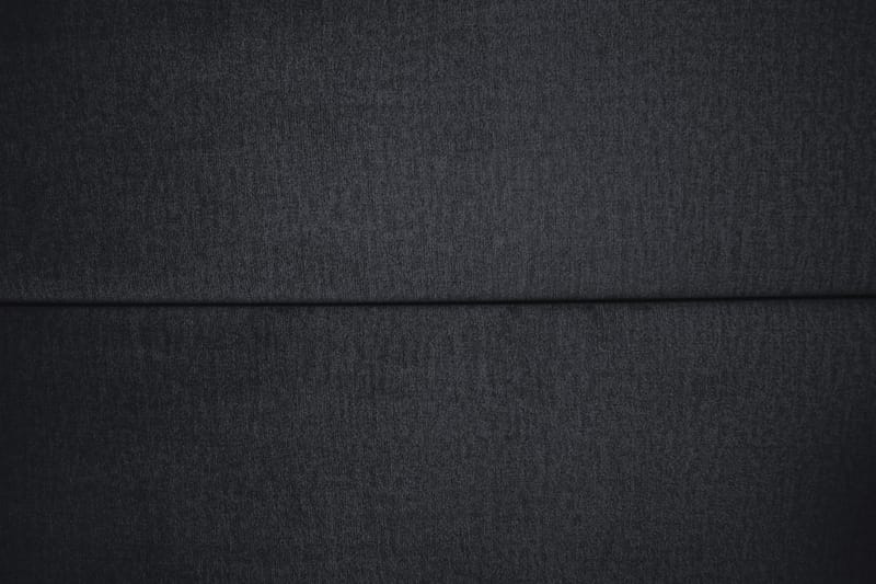 Royal Velvet Komplett Sängpaket 160x200  Svart med Svarva - Svart med Svarvade Ben - Kontinentalsäng - Dubbelsäng