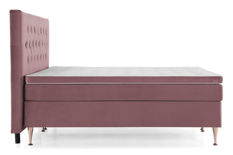 Royal Velvet Komplett Sängpaket 180x200  Rosa med Höga Ro - Rosa med Höga Rosében - Komplett sängpaket - Kontinentalsäng - Dubbelsäng