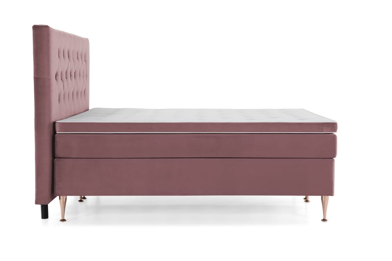 Royal Velvet Kontinentalsäng 160x200 cm - Rosa - Möbler - Säng - Kontinentalsäng