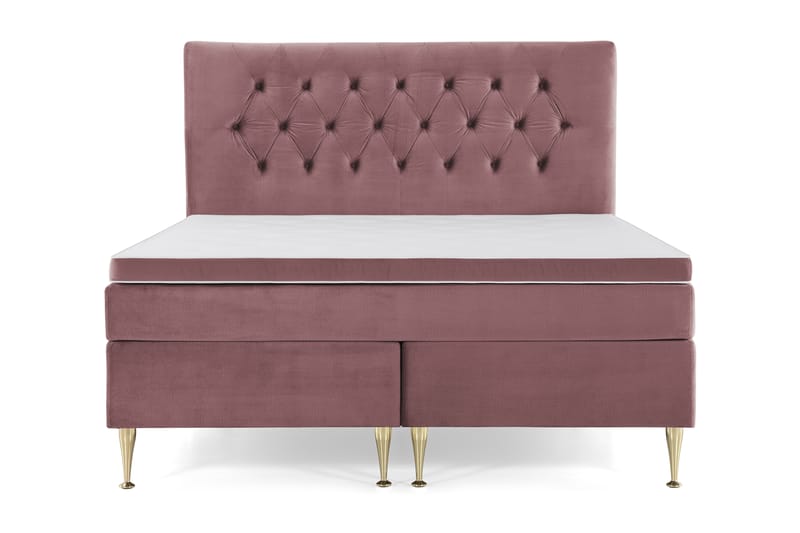 Royal Velvet Kontinentalsäng 180x200 cm - Rosa - Möbler - Säng - Komplett sängpaket