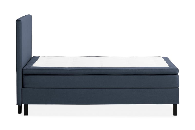 Scarlett Sängpaket 120x200 Memorymadrass - Slät gavel Blå - Komplett sängpaket - Kontinentalsäng