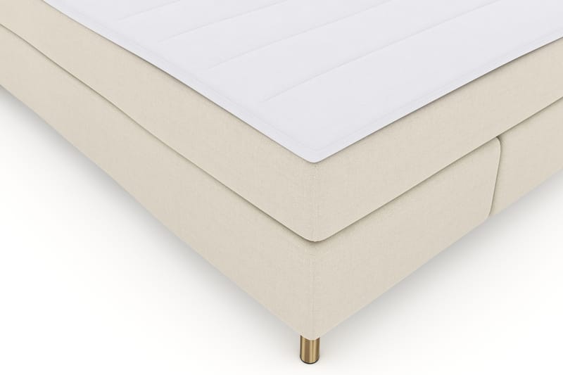 Select No 3 Komplett Sängpaket 140x200 Fast - Beige/Koppar - Komplett sängpaket - Kontinentalsäng - Dubbelsäng