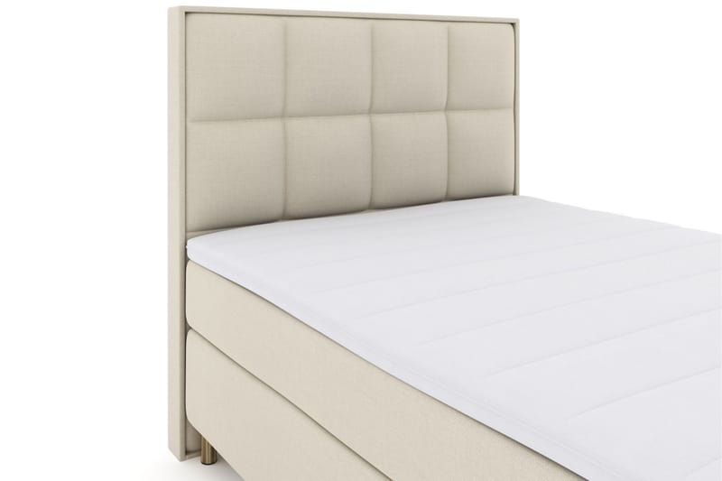 Select No 3 Komplett Sängpaket 140x200 Medium - Beige/Koppar - Möbler - Säng - Komplett sängpaket