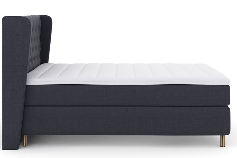 Select No 3 Komplett Sängpaket 140x200 Medium - Blå/Koppar - Komplett sängpaket - Kontinentalsäng - Dubbelsäng