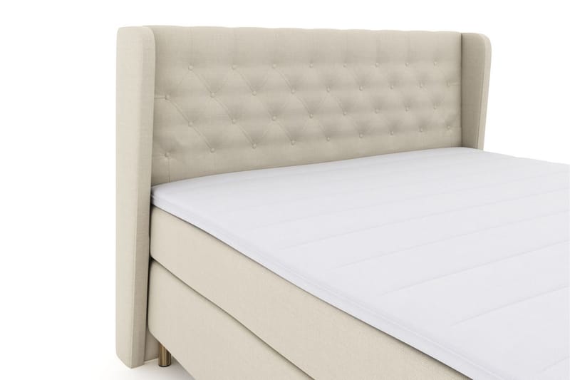 Select No 3 Komplett Sängpaket 210x210 Fast - Beige/Koppar - Möbler - Säng - Komplett sängpaket