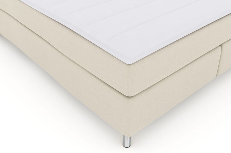 Select No 3 Komplett Sängpaket 210x210 Fast/Medium - Beige/Metall - Möbler - Säng - Komplett sängpaket