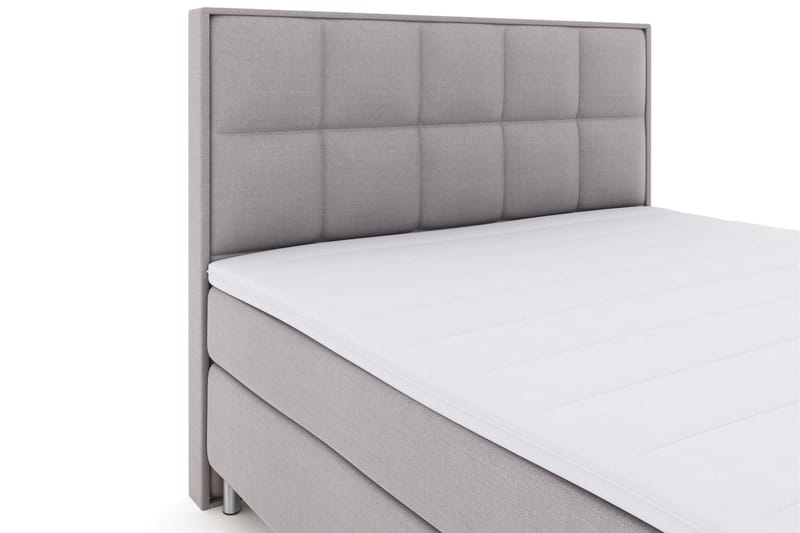 Select No 3 Komplett Sängpaket 210x210 Fast/Medium - Ljusgrå/Metall - Möbler - Säng - Komplett sängpaket