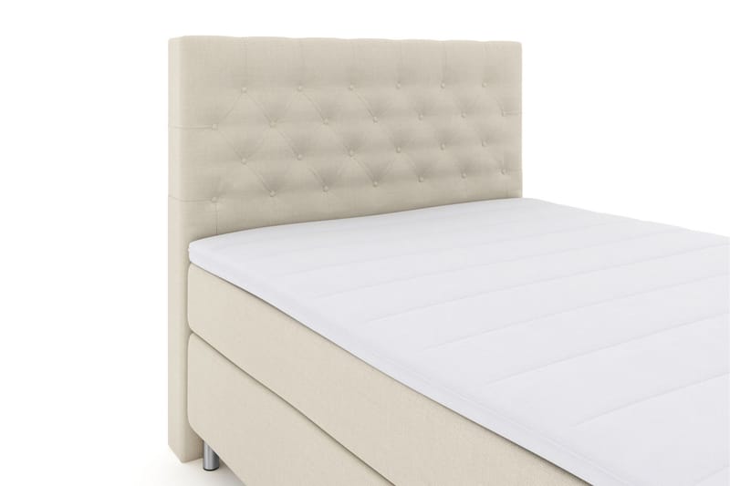 Select No 3 Kontinentalsäng 160x200 Medium - Beige/Metall - Möbler - Säng - Kontinentalsäng