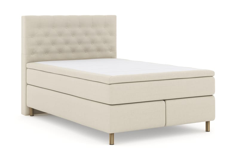 Select No 4 Komplett Sängpaket 140x200 Fast - Beige/Koppar - Möbler - Säng - Komplett sängpaket