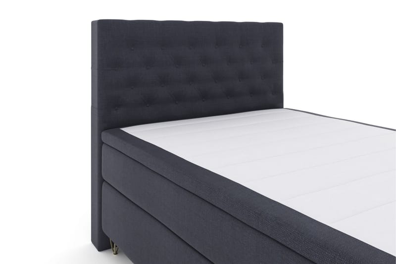 Select No 4 Komplett Sängpaket 140x200 Fast/Medium - Blå/Metall V-form - Komplett sängpaket - Kontinentalsäng - Dubbelsäng