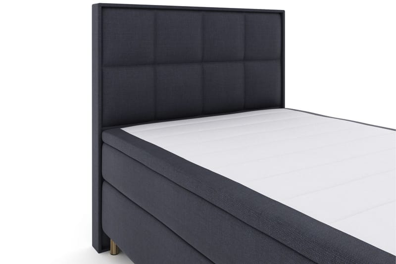 Select No 4 Komplett Sängpaket 140x200 Fast/Medium - Blå/Metall - Komplett sängpaket - Kontinentalsäng - Dubbelsäng