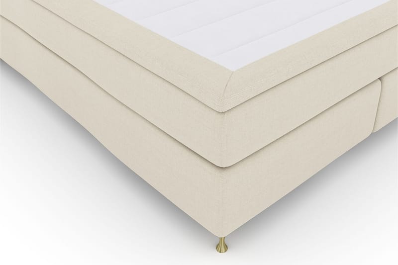 Select No 4 Komplett Sängpaket 160x200 Fast - Beige/Guld - Möbler - Säng - Komplett sängpaket