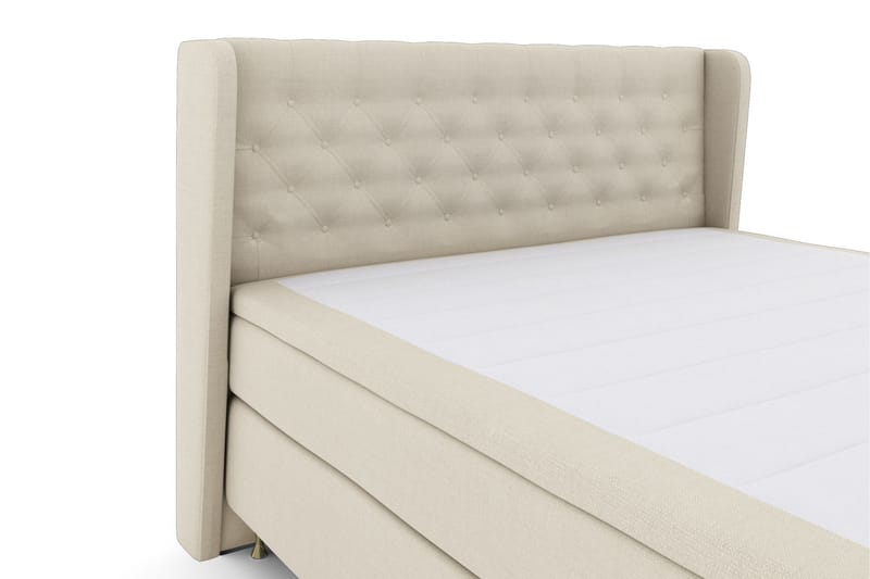 Select No 4 Komplett Sängpaket 160x200 Fast - Beige/Guld - Möbler - Säng - Komplett sängpaket