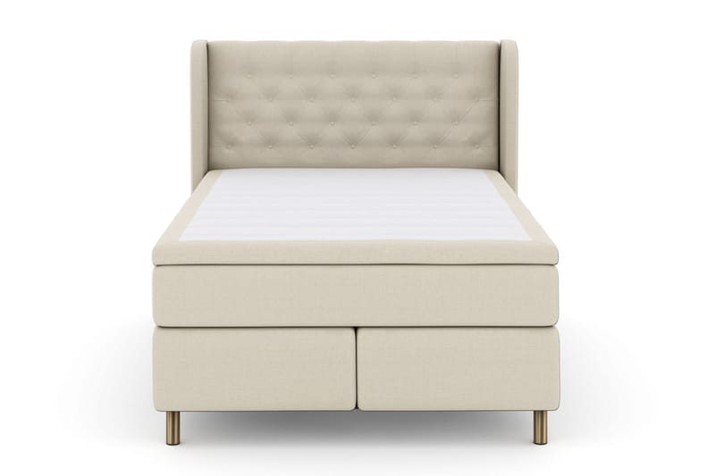 Select No 4 Komplett Sängpaket 160x200 Fast - Beige/Koppar - Möbler - Säng - Komplett sängpaket