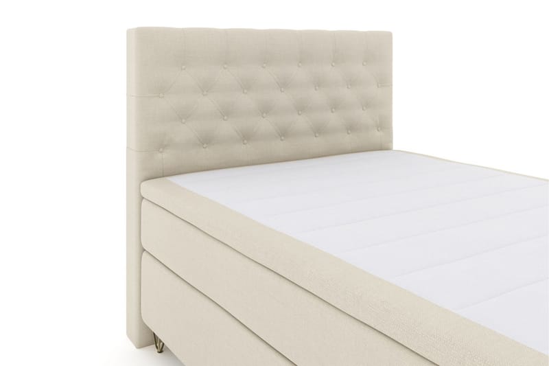 Select No 4 Komplett Sängpaket 160x200 Fast - Beige/Metall V-form - Möbler - Säng - Komplett sängpaket