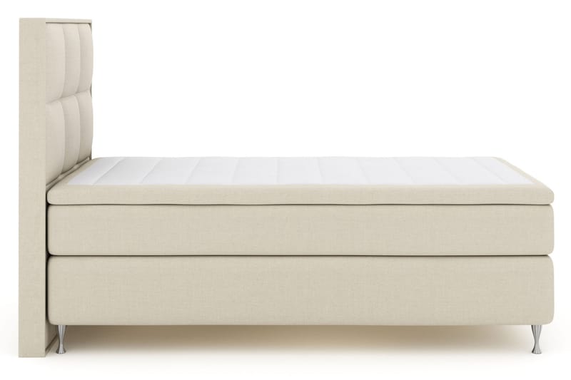 Select No 4 Komplett Sängpaket 160x200 Fast - Beige/Silver - Möbler - Säng - Komplett sängpaket