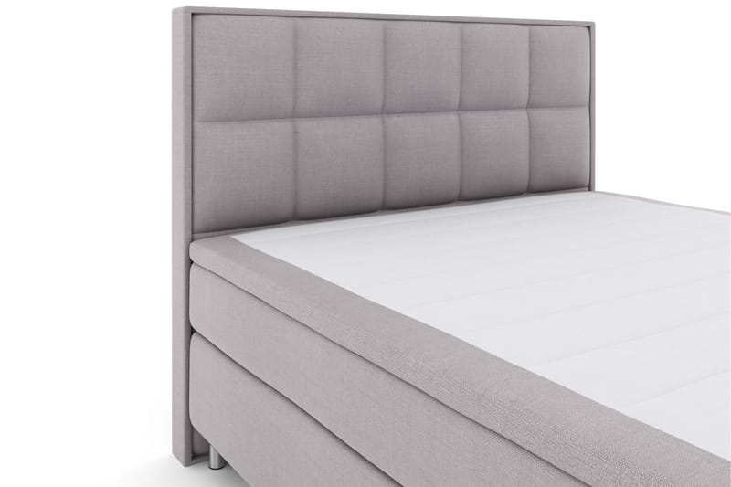 Select No 4 Komplett Sängpaket 160x200 Fast - Ljusgrå/Metall - Möbler - Säng - Komplett sängpaket