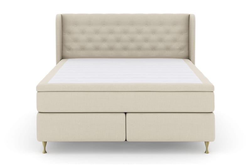 Select No 4 Komplett Sängpaket 160x200 Fast/Medium - Beige/Guld - Komplett sängpaket - Kontinentalsäng - Dubbelsäng