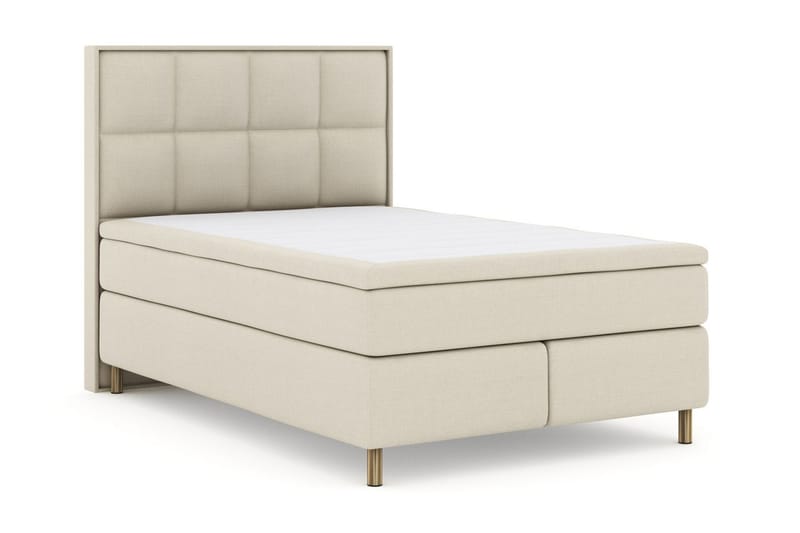 Select No 4 Komplett Sängpaket 160x200 Medium - Beige/Metall - Möbler - Säng - Komplett sängpaket