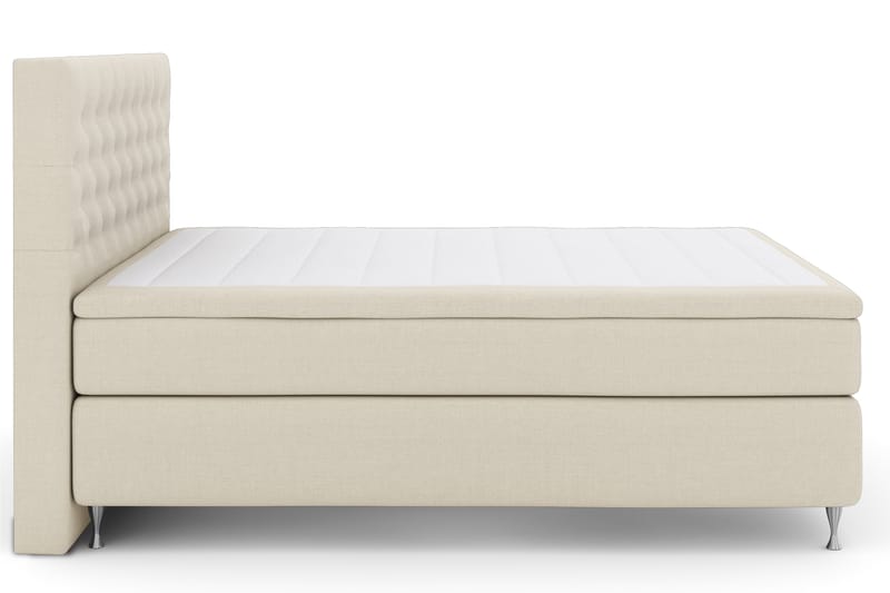 Select No 4 Komplett Sängpaket 180x200 Fast - Beige/Silver - Möbler - Säng - Komplett sängpaket