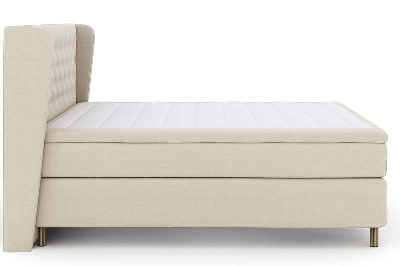 Select No 4 Komplett Sängpaket 180x200 Fast/Medium - Beige/Koppar - Möbler - Säng - Komplett sängpaket