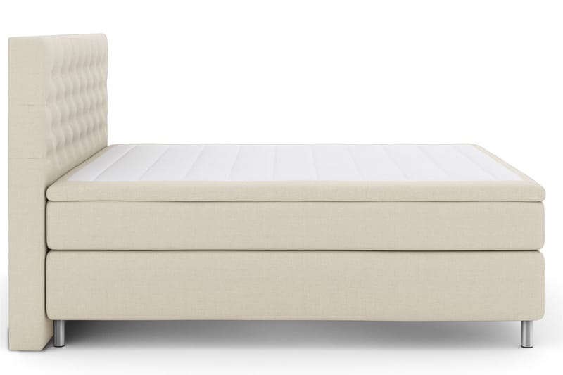 Select No 4 Komplett Sängpaket 180x200 Medium - Beige/Metall - Möbler - Säng - Komplett sängpaket