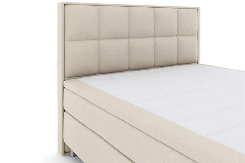 Select No 4 Komplett Sängpaket 180x200 Medium - Beige/Metall - Möbler - Säng - Komplett sängpaket