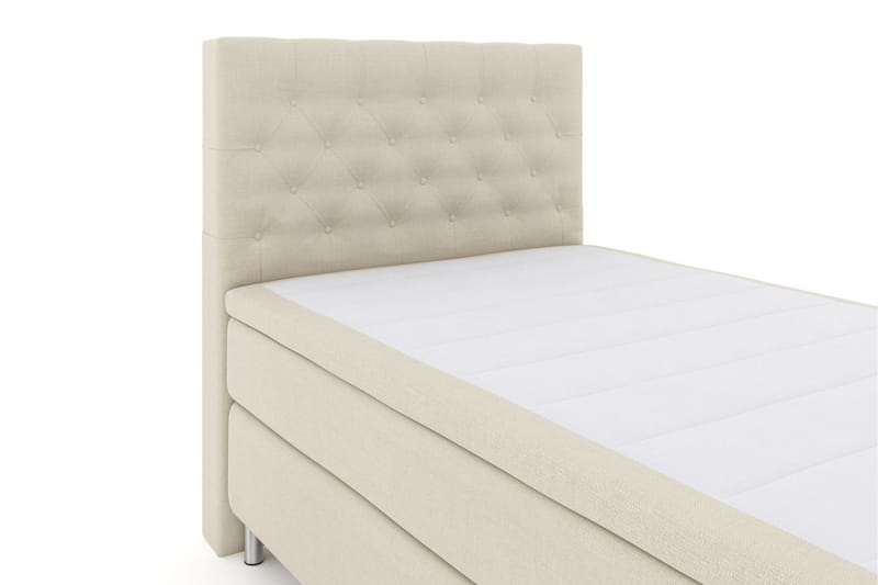 Select No 4 Kontinentalsäng 120x200 Medium - Beige/Metall - Möbler - Säng - Kontinentalsäng