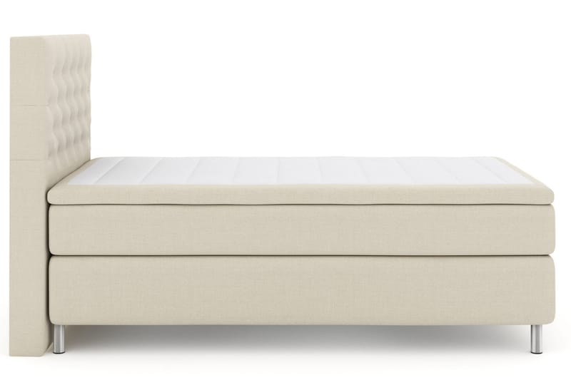 Select No 4 Kontinentalsäng 120x200 Medium - Beige/Metall - Möbler - Säng - Kontinentalsäng