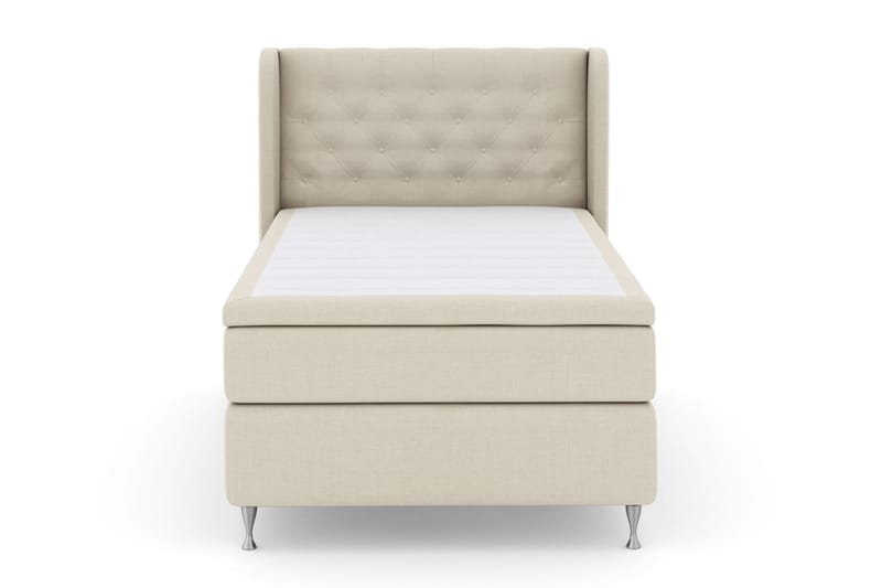 Select No 5 Komplett Sängpaket 120x200 Medium Latex - Beige/Silver - Komplett sängpaket - Kontinentalsäng