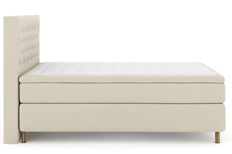 Select No 5 Komplett Sängpaket 160x200 Fast/Medium - Beige/Koppar - Möbler - Säng - Komplett sängpaket