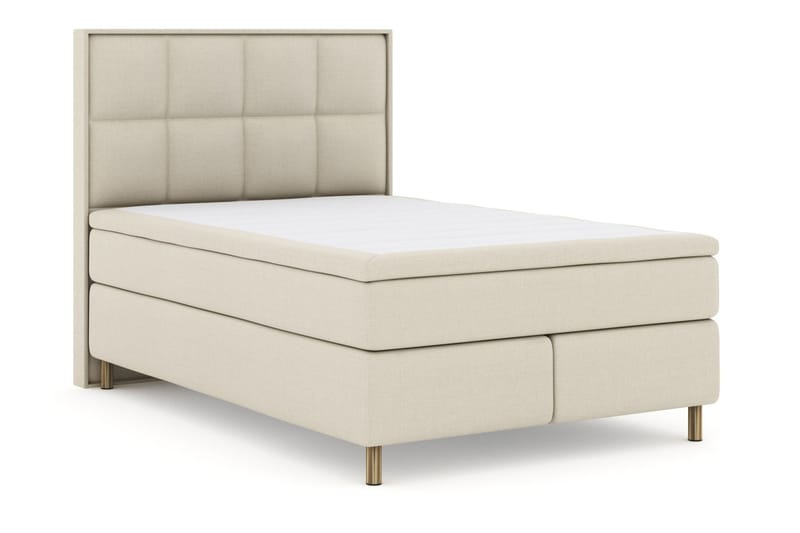 Select No 5 Komplett Sängpaket 160x200 Medium Latex - Beige/Koppar - Komplett sängpaket - Kontinentalsäng - Dubbelsäng