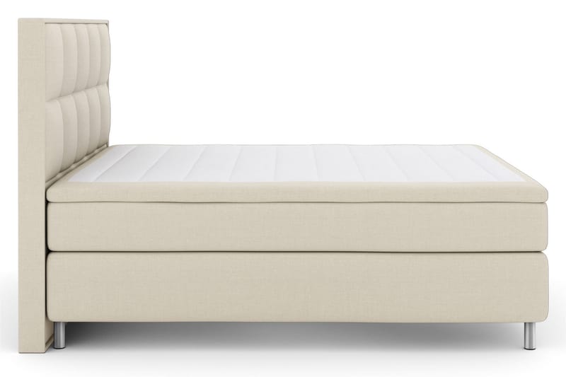 Select No 5 Komplett Sängpaket 210x210 Fast/Medium Watergel - Beige/Metall - Möbler - Säng - Komplett sängpaket