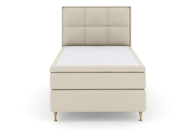 Select No 6 Komplett Sängpaket 120x200 Fast Memory/Pocket - Beige/Guld - Komplett sängpaket - Kontinentalsäng