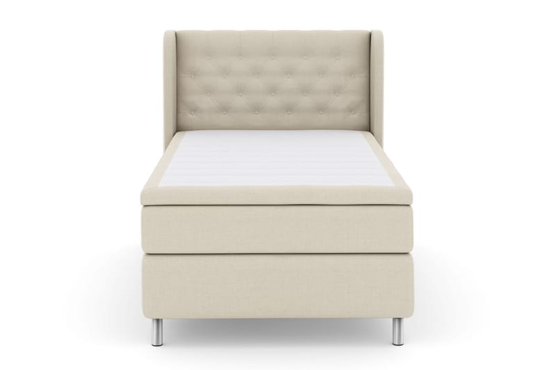 Select No 6 Komplett Sängpaket 120x200 Fast Memory/Pocket - Beige/Metall - Möbler - Säng - Komplett sängpaket