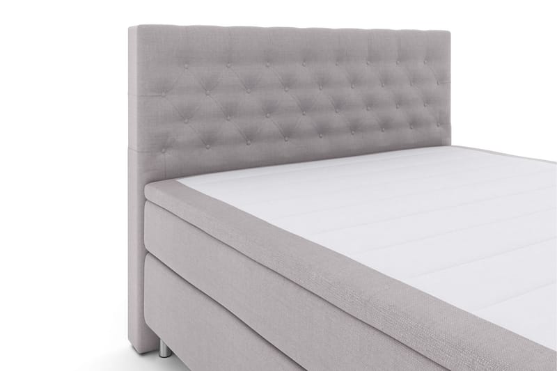 Select No 6 Komplett Sängpaket 160x200 F/M Latex/Memory - Ljusgrå/Metall - Möbler - Säng - Komplett sängpaket