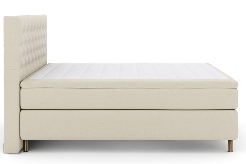 Select No 6 Komplett Sängpaket 180x200 Medium Memory/Pocket - Beige/Koppar - Möbler - Säng - Komplett sängpaket