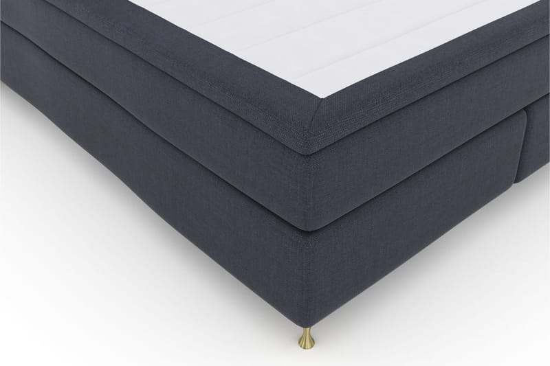 Select No 6 Komplett Sängpaket 210x210 F/M Latex/Memory - Blå/Guld - Möbler - Säng - Komplett sängpaket