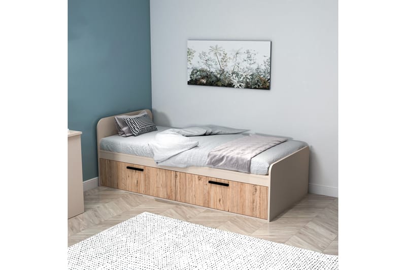 Newra Sängram 91x194 cm - Beige - Möbler - Säng - Sängram & sängstomme