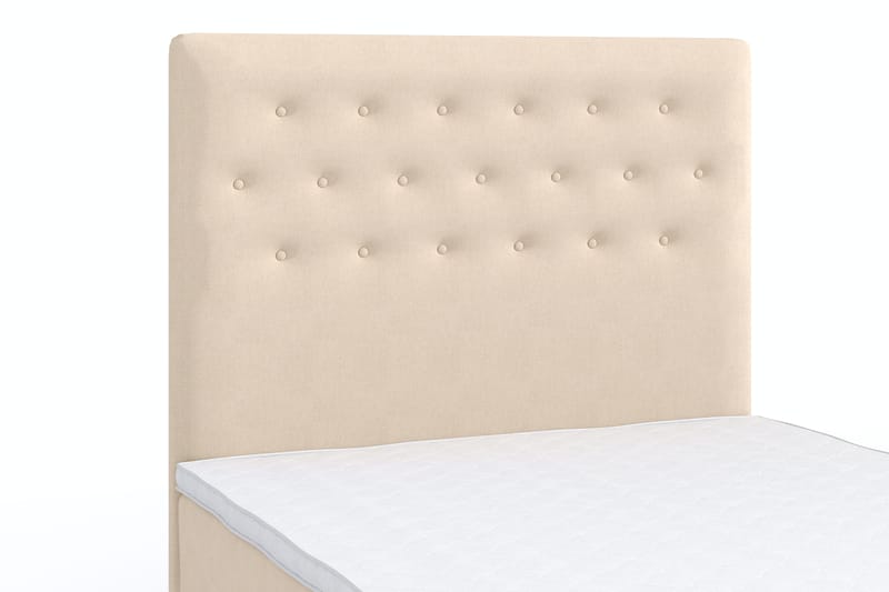 Wega Sängpaket Ramsäng 120x200 cm - Beige - Komplett sängpaket - Ramsäng