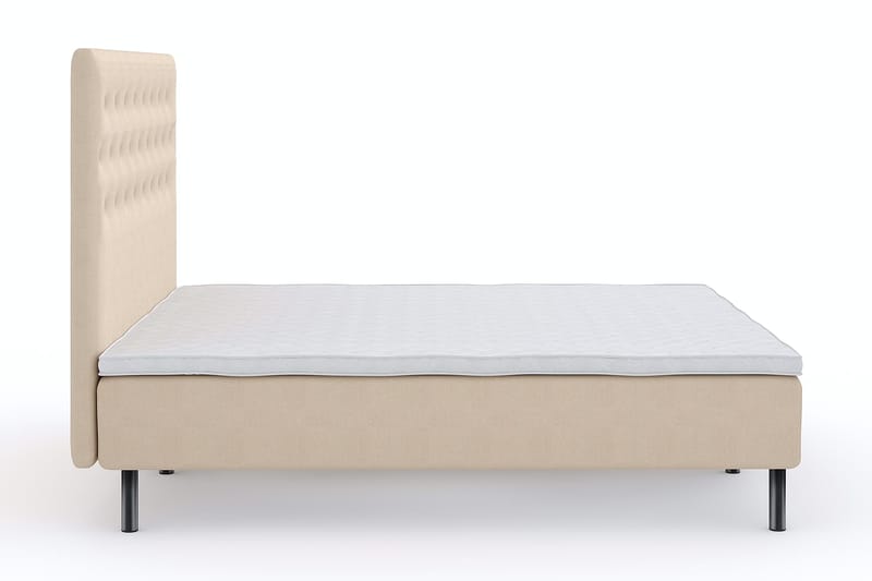 Wega Sängpaket Ramsäng 160x200 cm - Beige - Komplett sängpaket - Ramsäng