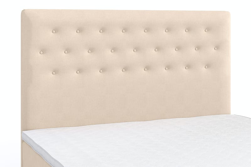 Wega Sängpaket Ramsäng 160x200 cm - Beige - Komplett sängpaket - Ramsäng