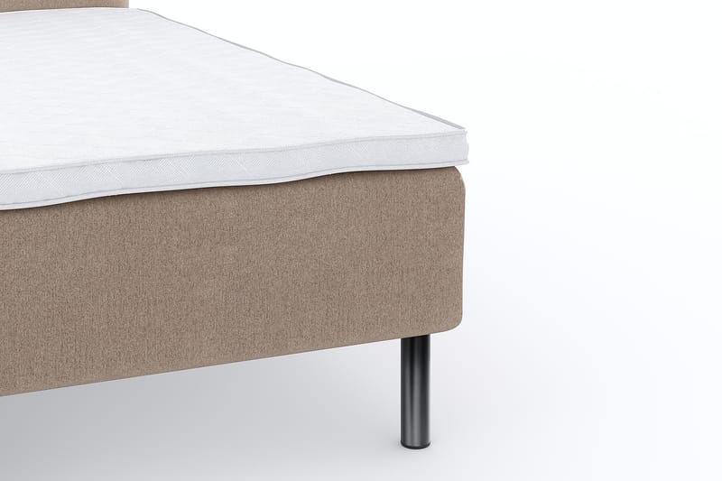 Wega Sängpaket Ramsäng 160x200 cm - Brun - Komplett sängpaket - Ramsäng