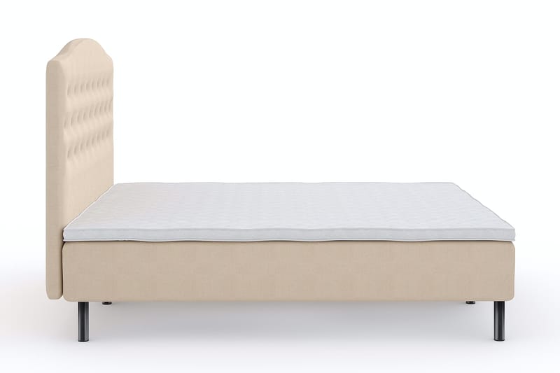 Wega Sängpaket Ramsäng 180x200 cm - Beige - Komplett sängpaket - Ramsäng