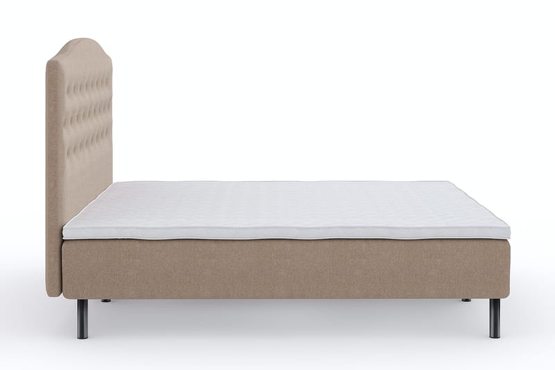 Wega Sängpaket Ramsäng 180x200 cm - Brun - Komplett sängpaket - Ramsäng