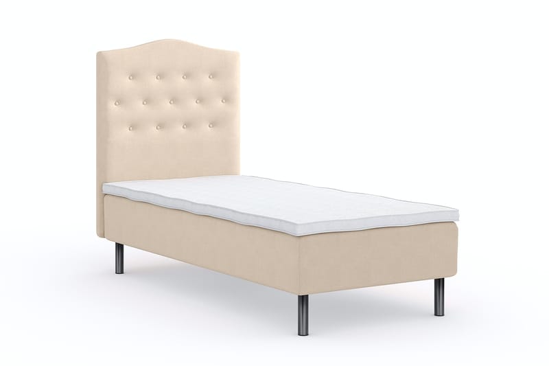 Wega Sängpaket Ramsäng 80x200 cm - Beige - Möbler - Säng - Komplett sängpaket