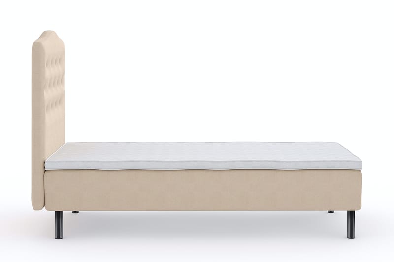 Wega Sängpaket Ramsäng 80x200 cm - Beige - Möbler - Säng - Komplett sängpaket