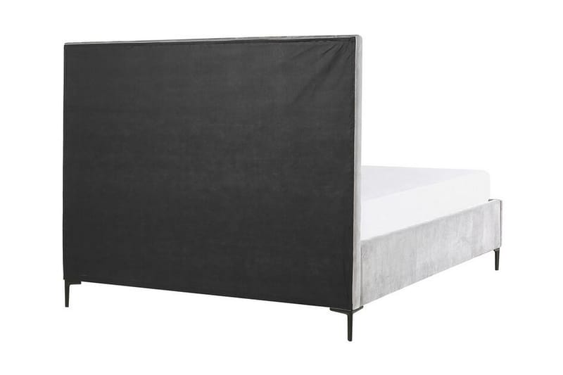 Dubbelsäng med förvaring 140x200 cm grå SEZANNE - Grå - Sängar med förvaring