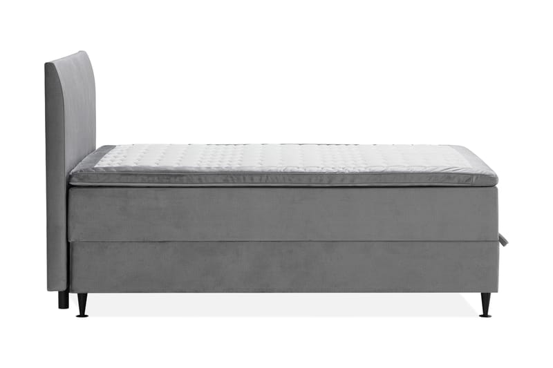 Happy Plus Sängpaket Förvaringssäng 140x200 cm  - Grå - Komplett sängpaket - Sängar med förvaring